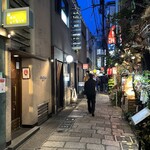 Kisetsu Ryouri Ichii - 石畳が風情ある法善寺横丁の一角です✩.*˚最近は外国人観光客の観光ルートになってるみたい。