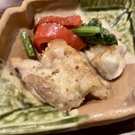 宵ノねこ - 恵那どりの粒マスタード焼