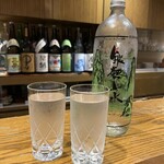 Kisetsu Ryouri Ichii - 和らぎ水は能勢の汲み水だそうです。キリリと冷えた硬水で美味しいです。