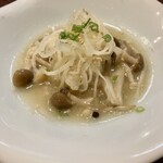 宵ノねこ - 大根そうめんと木ノ子のごま出汁浸し