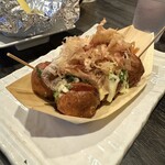 真田坂の小助 - カリカリつくねのたこ焼き風