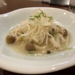 宵ノねこ - 大根そうめんと木ノ子のごま出汁浸し