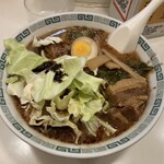 桂花ラーメン - 太肉麺(ターローメン) 太肉2個のせ