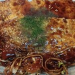 お好み焼き 都一 - ミックスモダン焼き。味は普通