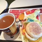 マクドナルド - 朝ご飯^_^ 久しぶりの朝マック^_^