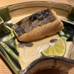 東麻布 天本 - 焼き加減絶妙の桜鱒最高です☆