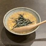 あぐー豚 しゃぶしゃぶ まじきな - 〆の雑炊