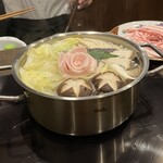 あぐー豚 しゃぶしゃぶ まじきな - 