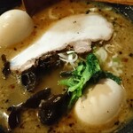 風雲児醤 - 焦がし醤油らーめん