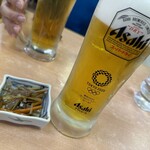 よろづや - 生ビール 555mlジョッキ