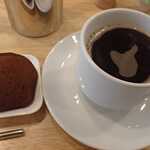 トーコーキッチン - 手作り　チョコマドレーヌ＋ホットコーヒー