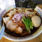 塩そば専門店 桑ばら - ミックス雲呑中華そば