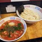 塩そば専門店 桑ばら - 手揉み冷やしトマトかつおつけそば