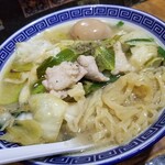 塩そば専門店 桑ばら - 牛ホルモン塩