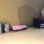 そばの神田東一屋 - コンディメンツ。