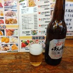 Bariki - 大瓶ビール690円