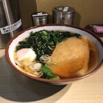 そばの神田東一屋 - アサソバビンボー！　
      朝そば＋きつね！