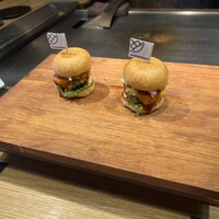 柳川 美熊野 鉄板ステーキ - みっくバーガー　「ハンバーガー最高！」って言ってしまった