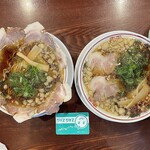 246722601 - チャーシュー麺¥900内(左)、尾道ラーメン¥730内(右)　激烈に美味い
