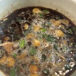 旋 - つけ麺のつけ汁　濃いです♪