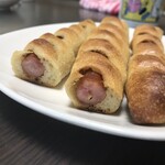 粉とクリーム - 断面に着目する。