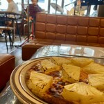 Kafete rao - たっぷりパインのハワイアンPIZZA