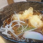 そば処 つぼ半 - いか天そば ¥650