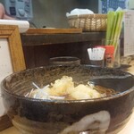 そば処 つぼ半 - いか天そば ¥650