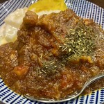 ヌードル＆スパイスカレー 今日の1番 - 本日のカレー　※甘めのチキンカレー