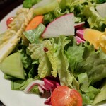 ロティサリーバール ダパウロ - 彩野菜サラダ 自家製すりおろしドレッシング