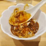 カジュアルフレンチBar 7FUKU - お裾分けのスパイシーカレー(めっちゃ旨い)