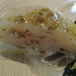 フランス料理 ル・クール - 海の幸のサラダのホタテ　アップ