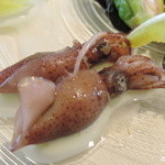 フランス料理 ル・クール - 海の幸のサラダのホタルイカ　アップ