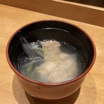 鮨　ごん八 - あら汁