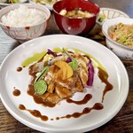 お食事処 だんらん日和 - 本日のランチ(\1,980) メイン
