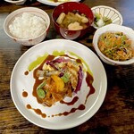 お食事処 だんらん日和 - 本日のランチ(\1,980) メイン