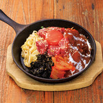 [Make it yourself] Skillet Kalbi Bibimbap (Demi-glace sauce)