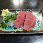 ドライブイン大越路 - 鹿刺し