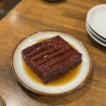 炭火焼肉ホルモンさわいし - 上レバ塩