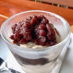 風と手と土 - 小豆と珈琲ゼリー