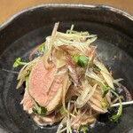 Duck and wasabi