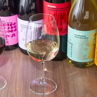 兵庫の日本酒と厳選されたワインをご用意！料理との相性抜群です