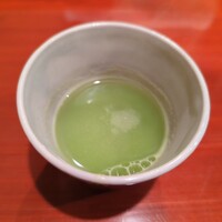銀座 きた川 - うすい豆の汲み出し