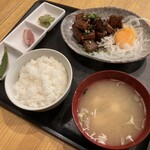 Taishuusakaba Maruya - レバテキ定食900円