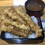 Tempura Sumitomo - 穴子重¥1,350