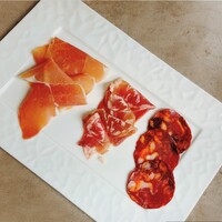 生ハムの3種盛り合わせ