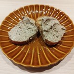 焼鳥 町子 - 白レバーパテ 2枚ハーフサイズ