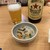 大衆酒場 京橋ホール - 料理写真:付き出しとビール