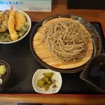 手打ちのお蕎麦屋 Reiwa - 天丼セット (1,155円・税込)