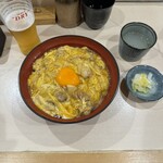 Yakitori Okiraku - 京紅地鶏の親子丼　上